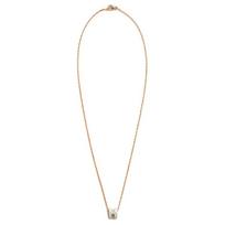 Hermes Mini Pop H Logo Design Metal Gold Plated Rose Gold Necklace Women necklace Blue H147992FOC3 Box+Shopping Bag