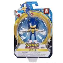 Originalus JAKKS Sonic The Hedgehog Filmo Super Sonic Šešėlis Šviečiantis Tamsoje Modelis Figūrėlė Žaislas Dovana - Retas Nutrauktas Leidimas