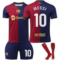 Barselona Messi Vaikų Futbolo Marškinėliai YSHT Poliesteris 120-130cm Mėlyni 110-120 CM mėlyna