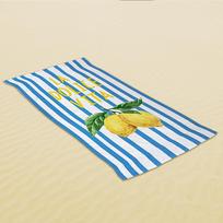Microfiber Beach Towel Exquisite Prints Thin Quick Dry Absorbent Oversized Towel for Beach Swimming Camping Yoga Bath Sports W30*H60(CM)