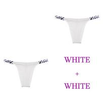2Pcs/Lot Women Sexy Leopard Panties Low-waist Underwear Thong Female G String Breathable Lingerie Temptation Cotton Intimates S