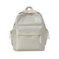 Small Backpack Outdoor Travel Backpack Girl Lightweight School Bag smėlis