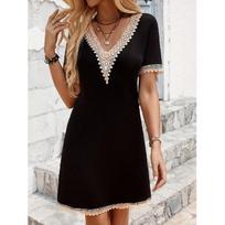 Women'S Short Spring And Summer Styles Sexy Fashionable Casual Vacation Daily Short Sleeved Satin Suspender Dress S juoda