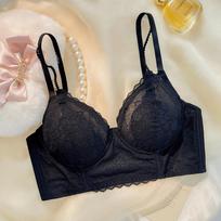 Underwear Women's Summer Thin Bra Breathable Bra Gathers Up Breasts Anti Sagging Chest 34/75B juoda