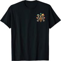 Magic Mushroom Pocket Fungi Trippy Hippy T Shirt 4XL