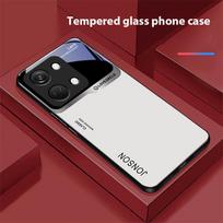 Large Window White For OnePlus Nord 3 5 6T 7 Pro 8 12 10T Reno8 Lite 5G 10R Nord N30 Hard Shell Tempered Glass Phone Case Black For OnePlus Nord 3
