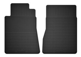 Front rubber car mats, universal for: Mercedes SL R129 500 SL (1989-2001)
