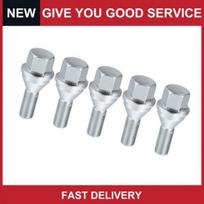 Pack of 5 for Jeep Cherokee 2014- M12x1.25 Wheel Lug Bolts Nuts 6509933AA