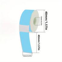 P15 Label Printer Sticker 12*40mm Label Tape Thermal Printer Paper 160pcs/roll Compatible Phomemo D30 Marklife P12 P11 Labelle