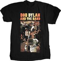 Bob Dylan The Band Mens Basement Tapes T-Shirt S juoda