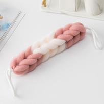 60g Long Bath Bomb Bar & Back Scrubber Towel: Strong Pulling Mud Scraper for Adults
