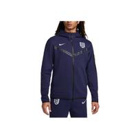 Nike Anglija Windrunner Tech Fleece pilnas užtrauktukas su gobtuvu ilgomis rankovėmis striukė Vyriška striukė Violetinis rašalas FZ5828-555 2XL
