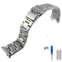 22mm Diving Steel Metal Strap For Casio Duro Mdv107-1A MDV106-1A Watch Wristband Bracelet Watchband Replacement Parts 22mm
