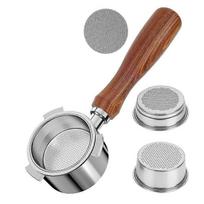 51 mm portafiltras DeLonghi Dedica EC680/EC685 kavos aparatui, dugnas be angos portafiltras su filtro krepšeliais