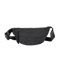 Women's Corduroy Fanny Pack – Fashion Banana Waist Bag with Crossbody Chest & Hip Wear for Casual Use tamsiai pilka spalva