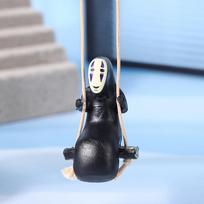 Spirited Away No-Face Swinging Car Charm Hanging Ornament Rearview Mirror Decoration Anime Themed Car Accessory 1