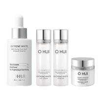 O HUI Extreme White Melatonino Tamsių Dėmių Ampulė Specialus 4 vnt. Rinkinys Švytinčiai & Lygiu Odos Tonui