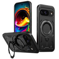 Case for Google Pixel 10 Pro XL 9A Pixel 9 Pro 5G Pixel10 Pixel9 Pixel9A Shockproof Metal Ring Stand Magnetic Case Google Pixel 10 juoda
