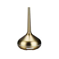 Gold Silver Humidifier Ultrasonic Humidifier Home Home Decorative Cool Lights LED Mist Diffuser Aroma Diffuser | Humidifiers beige