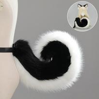 Halloween Dog Ear Dog Tail Set Shiba Inu Tail Comic Exhibition cos Props Shiba Inu Simulation Beast Ear Beast Tail Set