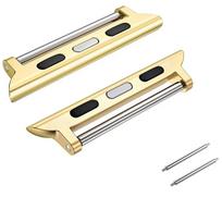 Watchband Connector for Apple Watch Ultra 2 49mm 45mm 44mm 42mm 46mm Adapter for IWatch Ultra Series 10 9 8 7 6 5 Width Straps 38-40-41mm-20mm auksas