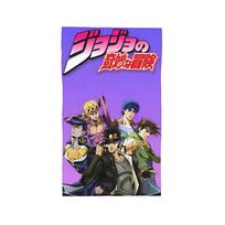 Jojo Bizarre Adventure Anime Cartoon Soft Face Towel Quick Dry Pool Bath Cotton Towels Breathable W30*H60(CM)