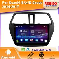 2 DIN Android Automobilio Radijo Multimedijos Grotuvas Suzuki SX4-CROSS 2014-2017 Carplay navigacija GPS stereo 2DIN 4 core 1GB+32GB carplay