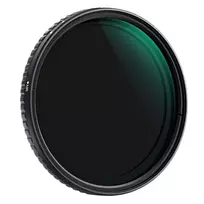 Fotografijos Filtras - K&F Concept Nano-X ND8-ND128 Reguliuojamas 55mm Temperuotas Optinis Stiklas Juodas