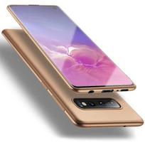 Dėklas - Samsung - S10 - Silikoninis - Atsparus smūgiams - Auksinis auksas