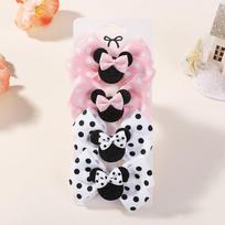 4Pcs/lot Baby Girl Lovely Polka Dot Bow Hair Clips for Hair kids Cartoon Hairpins Boutique Dress Hair Accessories Gift Set Size fits all&Other