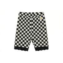 Vans Checkered Mid-Rise Straight-Leg Leggings Moteriškos kelnės Juodos VN00074SBLK M white