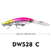 Plaukiantis Masalas Kietas Žvejybos Minnow Masalas 9.5cm 6g Dirbtinis Masalas Žvejybos Masalas C9.5cm/6g