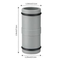 Baseino žarnos jungtis 32 mm T formos Baseino filtro siurblio vamzdžio jungtis Baseino priedai Universalus baseinas 1,25 colio vamzdžio jungtis