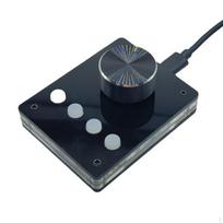 Portable Volume Controller Mini Keyboard Rotatable Adjuster Easy to Install Multi Use Adjust balta