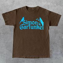 Simon & Garfunkel Paukštis Tamsaus Šokolado Marškinėliai Viso Dydžio S-5XL Unisex Marškinėliai S