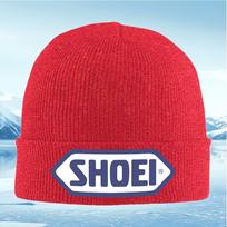 SHOEI motociklininko šalmo logotipas Dizainas Vyrai Moterys Unisex Megzta kepurė Beanie Kepurė-golfo žaidėjas Žiemos Šilta Kalėdos Lauko Dviračių