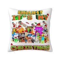 Blue Katseye Pillow Cases Cushion Covers Awesome Zippered Decorative Pillowcase for Home 4040cm 30x30cm 12x12in