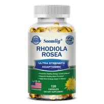 Raudonoji rožė (Šaknis) 1000 mg papildai Ypač stiprūs Adaptogenai 120 kapsulių 120 Capsules