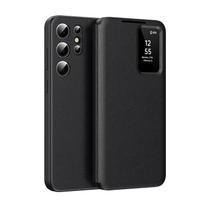 For Samsung Galaxy S23 Ultra Case Luxury Smart Window S View PU Leather Flip Wallet Card Holder Cover For Samsung Galaxy S23 Ultra juoda
