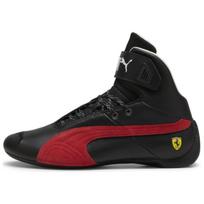 PUMA Ferrari Future Cat Mid top Treniruočių batai Unisex Juodi Raudoni 308382-01 41