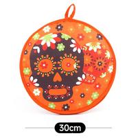 Premium Food Grade Tortilla Warmer Pouch Round Shape Heat Insulation Tortilla Keeper Eco-Friendly Reusable Bento Bag Camping