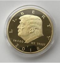 Timeless Design 2018 Us President Donald Trump Inaugural Gold Eagle Commemorative Novelty Coin For Gift Giving Color：Gold