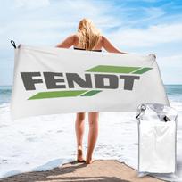 Fendt Tractor Beach Towel Soft Microfiber Quick Dry Absorbent Quick Towels For Swimming W40*H60(CM)