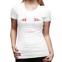 Tomos American Tomos Moped TShirt for Women Crew Neck Streetwear T Shirts Womens Short Sleeve Summer Clothes Tops S