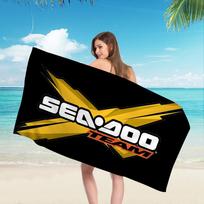 S-Sea D-Doo Seadoo Mikropluošto Paplūdimio Rankšluostis Sugeriantis Greitai Džiūstantis Minkštas Jogos Plaukimo Kurorto Kalnų Kopimo Rankšluostis W30*H60(CM)