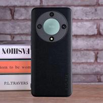 Dėklas, skirtas Honor Magic 5 Lite Pro coque Prabangus tekstilinis Odinis minkštas telefono dėklas, skirtas huawei Honor Magic6 Lite Pro X9b dėklas Magic 5 Lite juoda