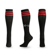 Unisex kompresinės kojinės Futbolo kojinės Neslystančios Ilgos iki kelių kojinės Kojinės Dryžuotos futbolo kojinės Bėgimo sportinės kojinės