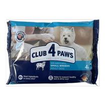 Konservuotas šunų ėdalas CLUB 4 PAWS su ėriena, 4x85g