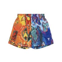 Short Réversible Nike What The Kobe Noir Cramoisi Vif EU M mėlyna