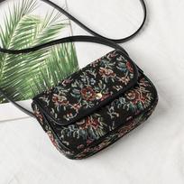 High-quality Women's Crossbody Bags New Retro Flowers Messenger Bags Women's Single-shoulder Small Square Bags CLE 19x5.5x13.5cm juoda